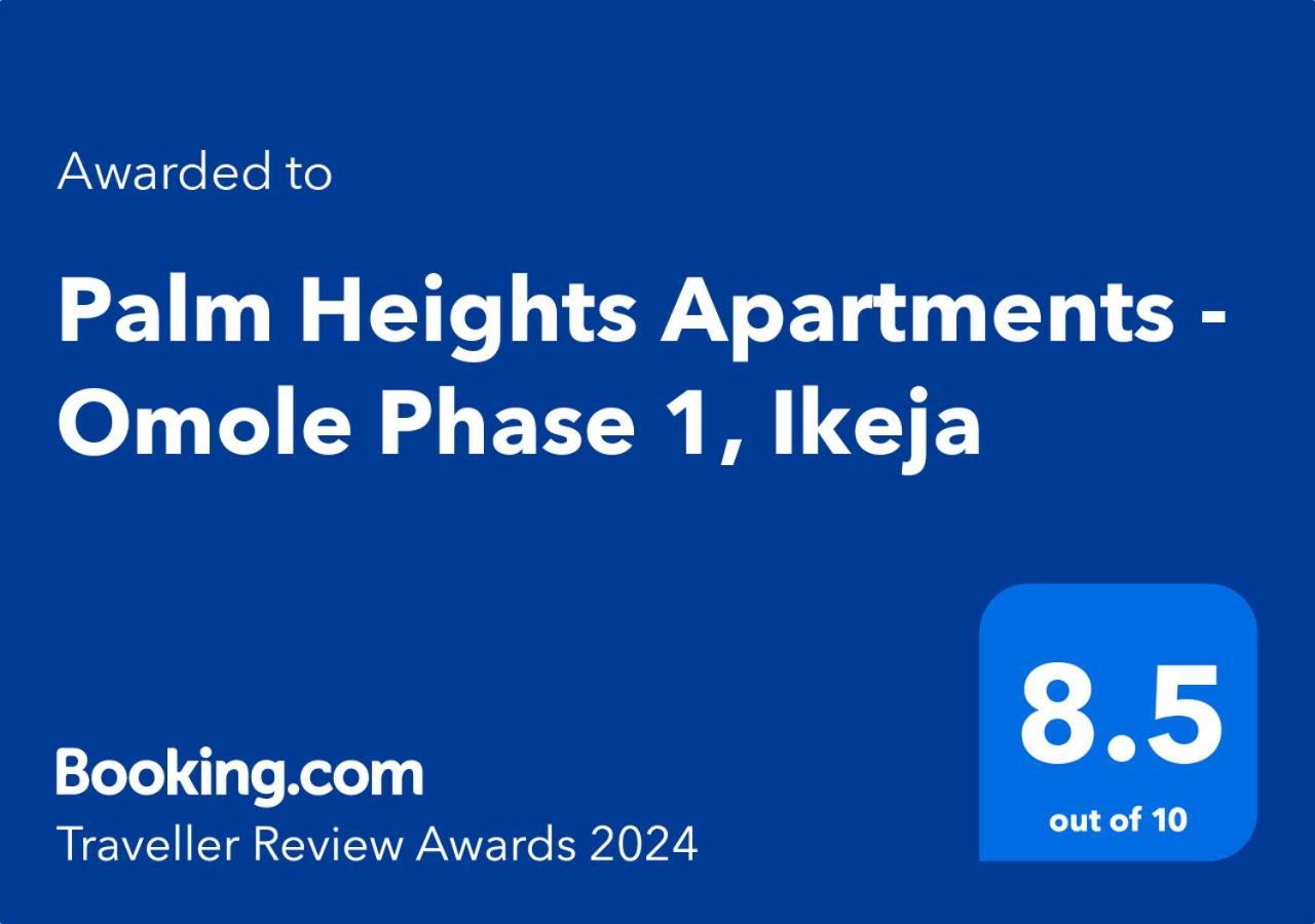 Palm Heights Apartments - Omole Phase 1, Ikeja Exteriör bild